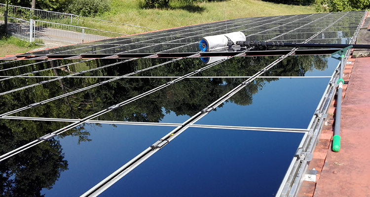 Solar modules – the perfect cleaning